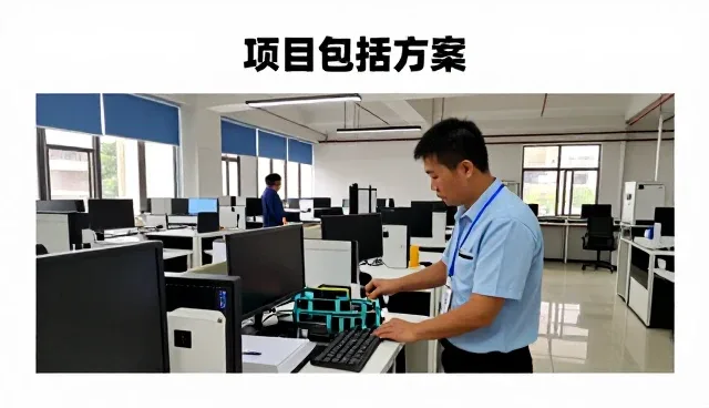 项目包括方案技术:选、用、管三步走